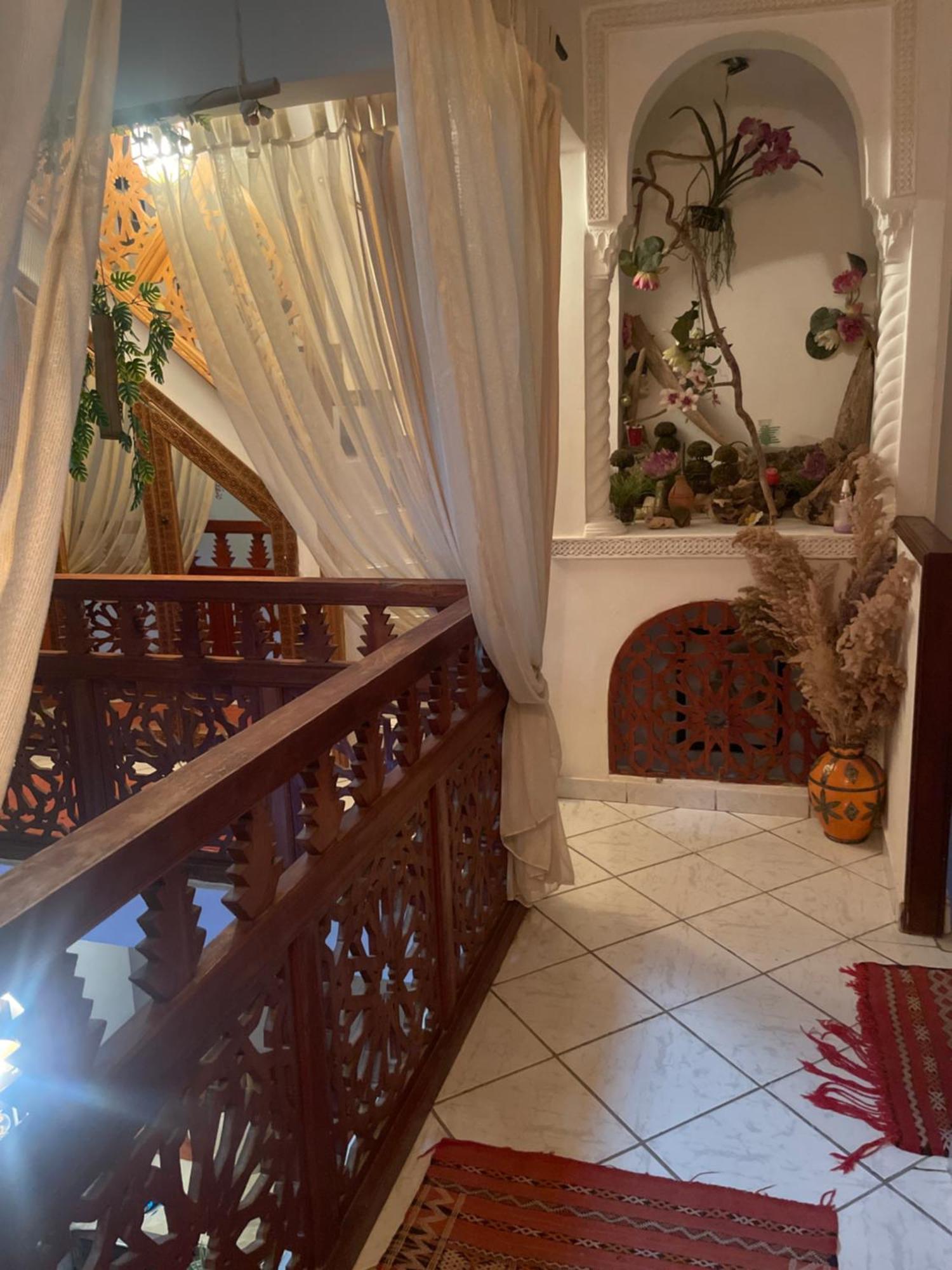 Riad Palmier Fleuri Marrakesh Exterior foto