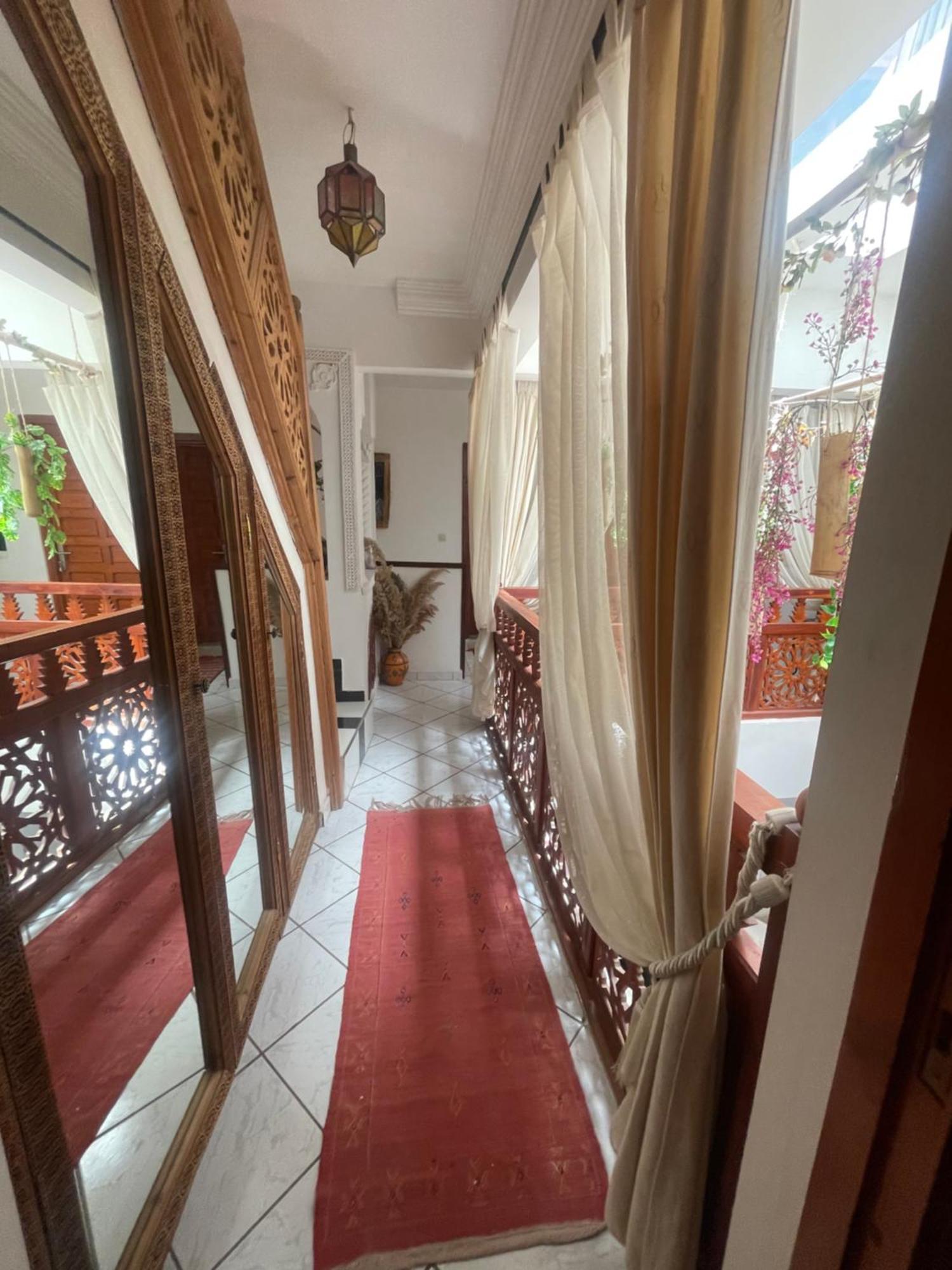 Riad Palmier Fleuri Marrakesh Exterior foto