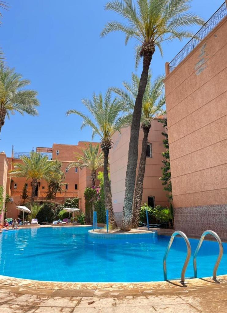 Riad Palmier Fleuri Marrakesh Exterior foto