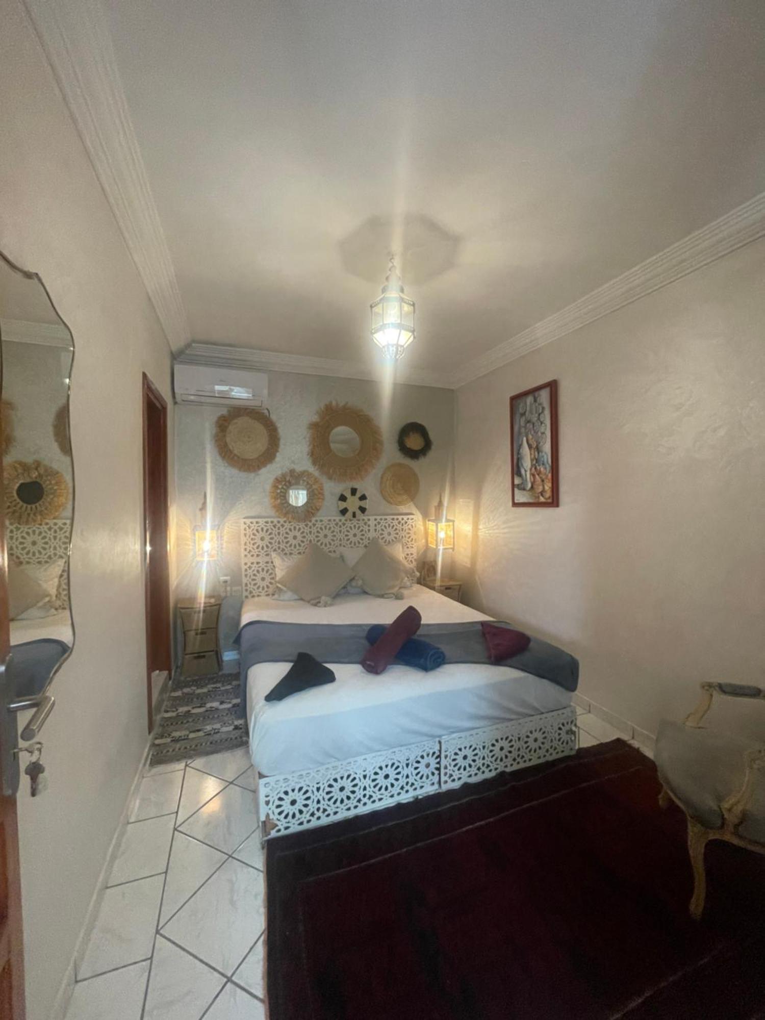 Riad Palmier Fleuri Marrakesh Exterior foto